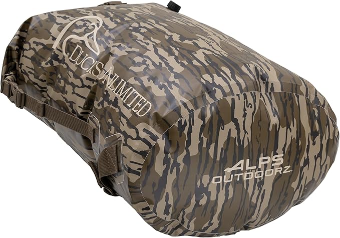 ALPS OutdoorZ Ducks Unlimited Guardian Backpack Dry Bag 50L - Mossy Oak Original Bottomland
