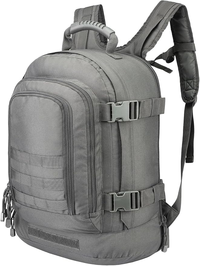 Large Tactical Expandable Backpack 39L-64L Military Bug Out Bag With Waist Strap