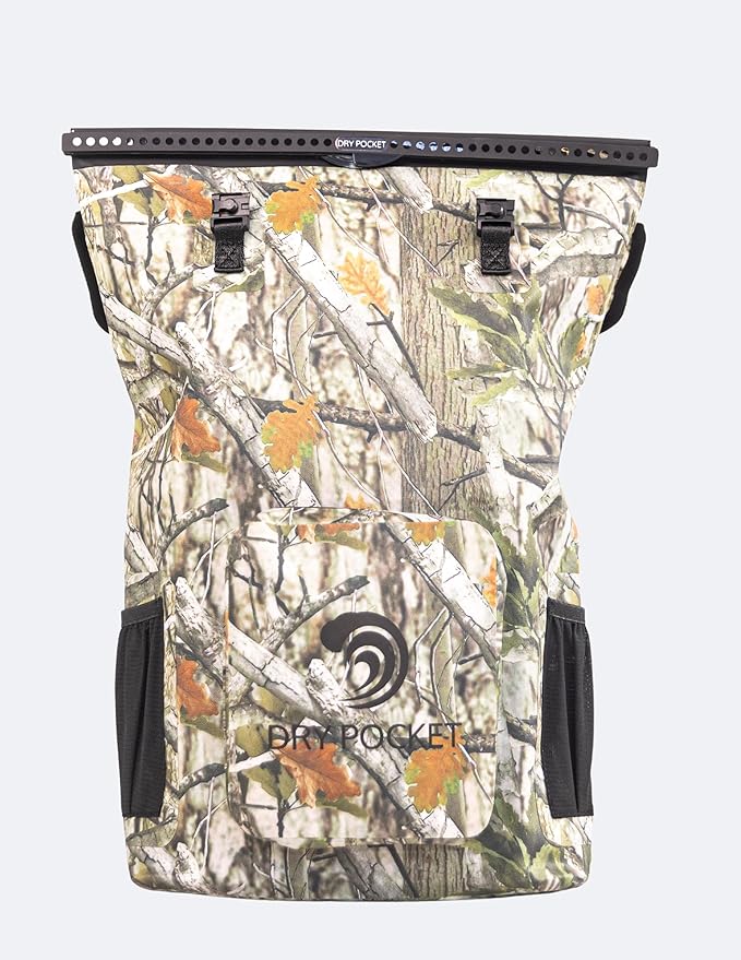 Dry Pocket Magnaguard 25L Thermoplastic Polyurethane (TPU) Auto-Sealing Floating Dry Bag Waterproof up to 100 Feet (Forest Camo)
