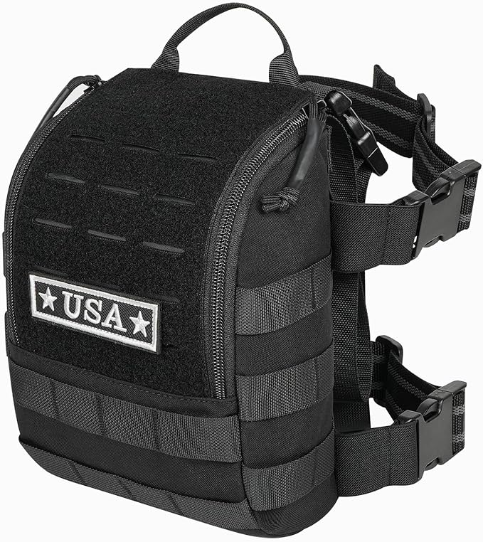 Tactical Gas Mask Leg Pack | Adjustable Respirator Pouch for Emergency Preparedness &amp Outdoor Activities