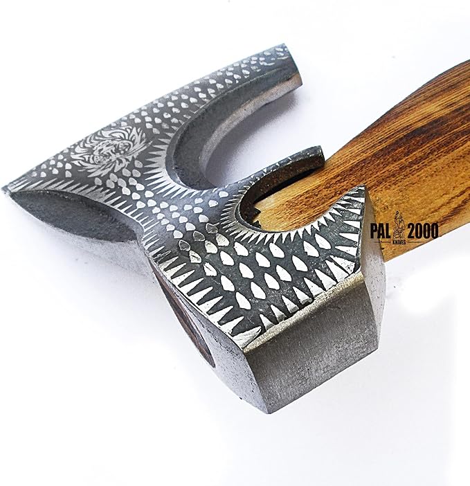 Splitting Axe Camping Chopping Hatchet Viking Tomahawk Battle Hunting Outdoor Solid Wood Handle 9901