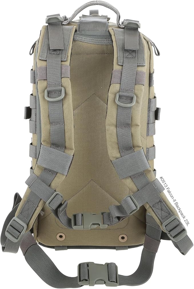 MAXPEDITION Falcon-II Backpack 23L Tactical Backpack Survival Pack Bug Out Bag MOLLE Go Bag for EDC 0513