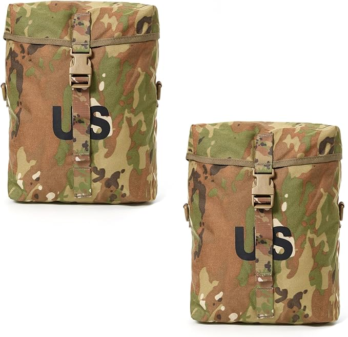 MT 2Pcs US Military MOLLE Sustainment Pouch Army Utility Pouch