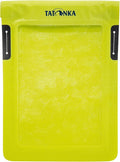 Tatonka WP Dry Bag (A6 / A4) - Waterproof Tablet/Mobile Phone Case with Viewing Window for Operating Touch Displays - Waterproof According to IPX7 Standard - A4 or A6 Format Lime (A6) A6 (235 x 16