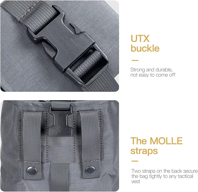 EXCELLENT ELITE SPANKER Tactical Folding Dump Pouch Utility Tool Bag Military Molle Drawstring Ammo Magazine Pouch