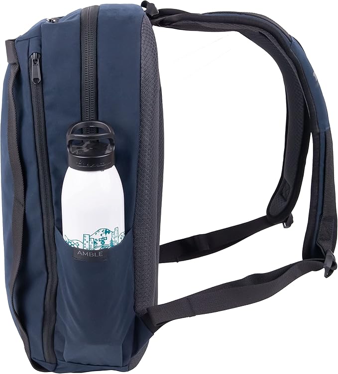 Mountainsmith Amble Pack Casual Lightweight Backpack Daypack for Travel Carry On Everyday Bag Navy