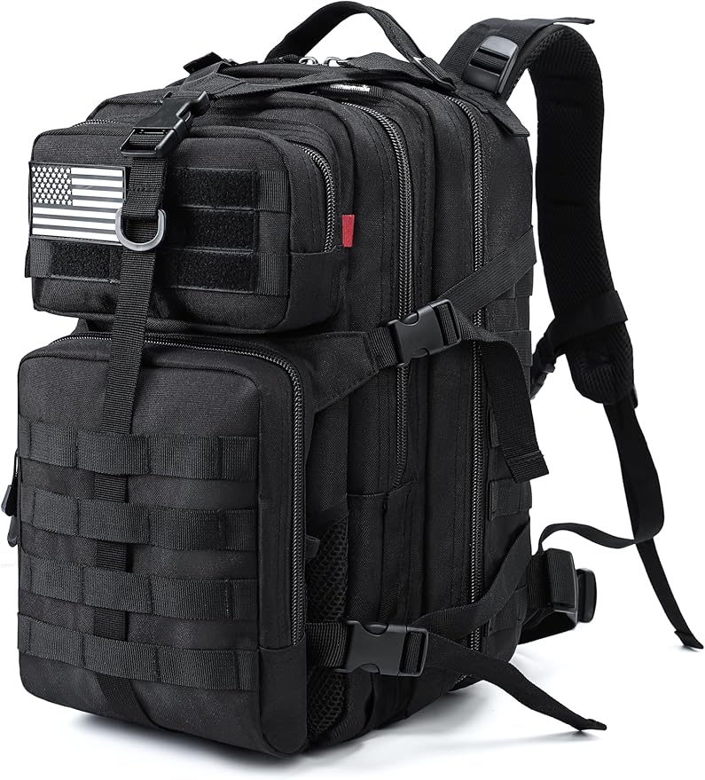 Lekesky Rucksack Tactical Backpack Army 3 Day Assault Pack Molle Bag