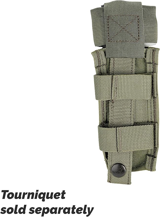 North American Rescue C-A-T Tourniquet Holder NAR CAT Gen 6 Gen 7 Tactical TQ Pouch MOLLE Connectors for Duty Belt Gear Vest