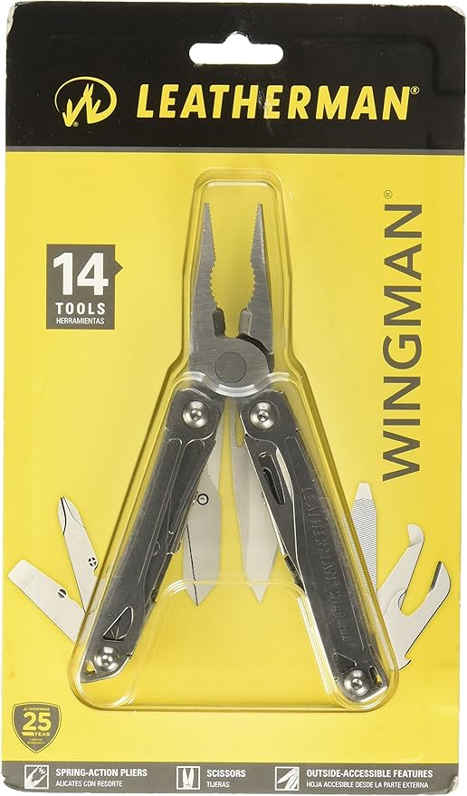 Wingman Multi-Tool Silver 14 Tools