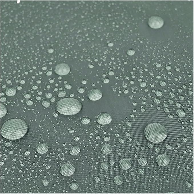 Camping Tarp Waterproof Portable Multifunctional Outdoor Traveling Awning Backpacking Shelter Rain(Green3 * 4M)