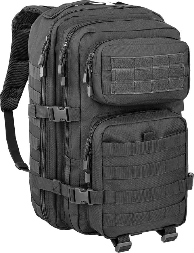 Tactical Bull Military Bag Backpack 40 Litres Black
