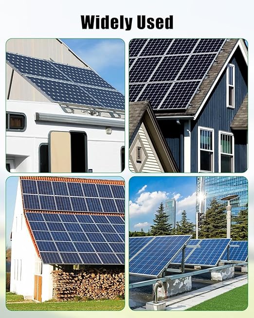 PV Combiner Box 2 String Solar Distribution Box with 25A 250A DC Circuit Breakers 63A125A AC Circuit Breakers and Surge Protection – IP65 Waterproof Perfect for 8K-10KW Solar Inverter Systems