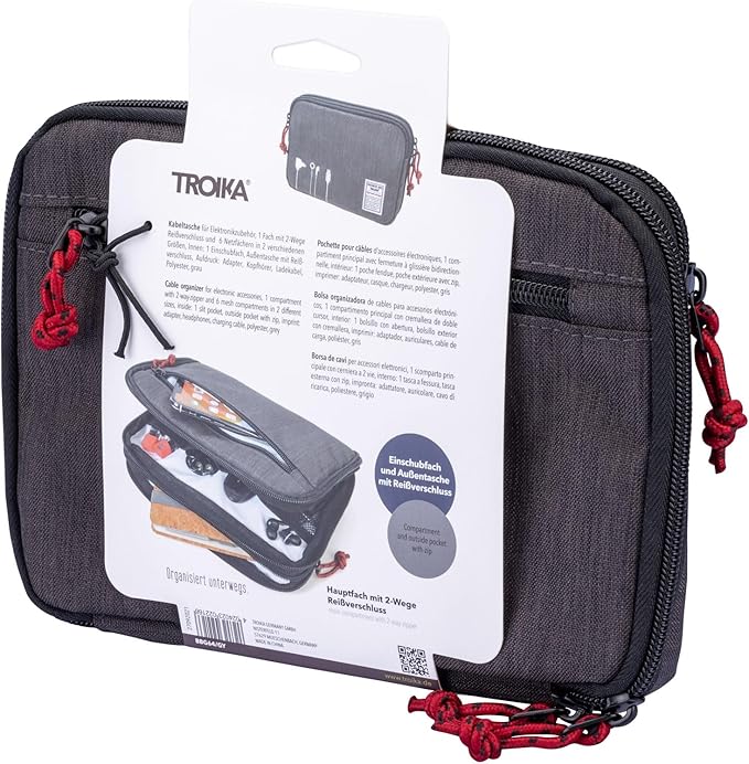 Troika Modern Grey Size 5-22 Centimeters