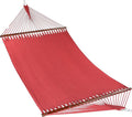Jumbo Caribbean Hammock - 55 Inch - Soft-Spun Polyester - Red