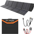 EYONGPV 600W Portable Solar Panel 26% HPBC Cells Foldable Solar Charger 15ft (4.5m) Cable 30A Anderson Output IP65 Waterproof for RV Camping for EcoFlow Anker Jackery Bluetti Power Station