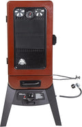 Pit Boss 3-Series Gas Vertical Smoker Red Hammertone - 10773