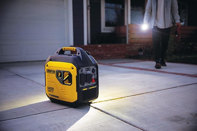 Champion Power Equipment 4000-Watt RV Ready Portable Inverter Generator with Quiet Technology and 3 Year Warranty