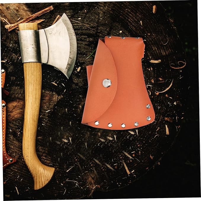 2pcs Waist Ax Set Protection Leather Cut Down