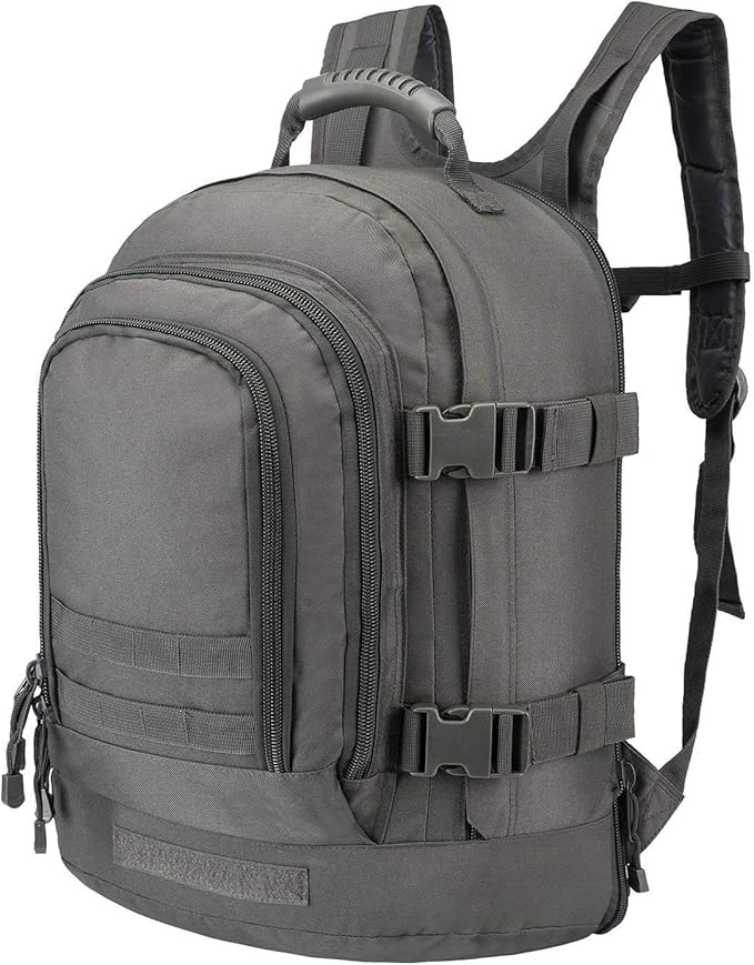 Greencity Laptop Backpacks Tactical 3 Day Expandable Bug Out Bag Classic Case Travel HikingGray