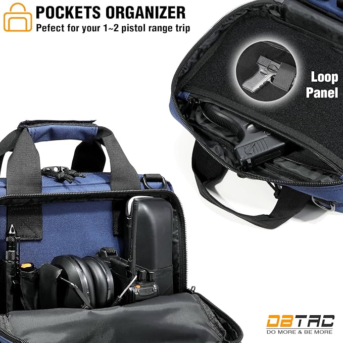 DBTAC Range Bag XS + DBTAC Tactical Chest Sling Pack (Urban Blue)