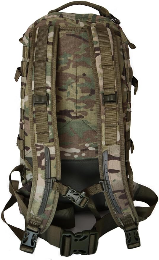 Military 26L ILBE Style Tactical Assault Patrol Molle Backpack (MULTICAM)