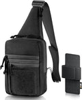 M-Tac CCW Sling Bag for Men &amp Women - EDC Shoulder Bag Tactical - Crossbody Concealed Carry Bag - Mens Chest Pack