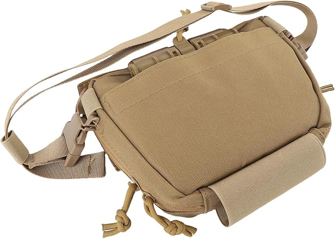 Drop Pouch Oxford Cloth Sub Abdominal Carrying Kit Bag Utility Tool Pouch Fanny Pack with Adjustable Waist Strap for Chest Rig Vest