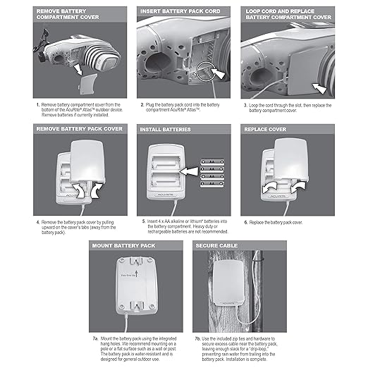 AcuRite Battery Pack for AcuRite Atlas Weather Station