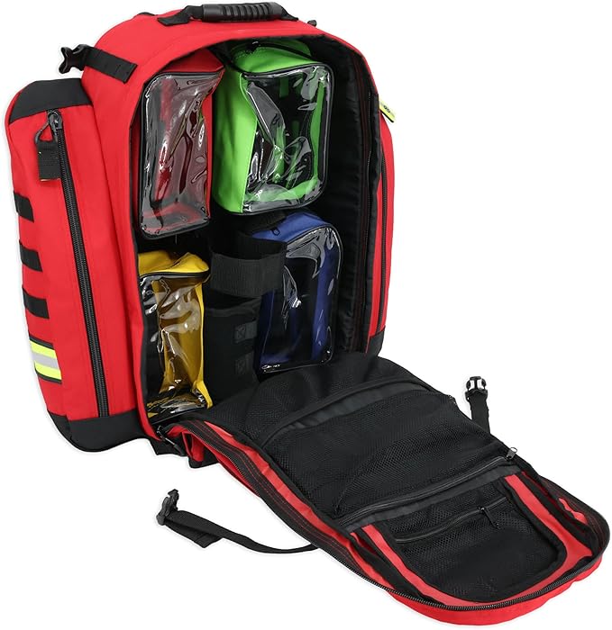 Lightning X TacMed Modular ALS O2 Trauma Backpack w/Advanced Stocked Fill Kit D