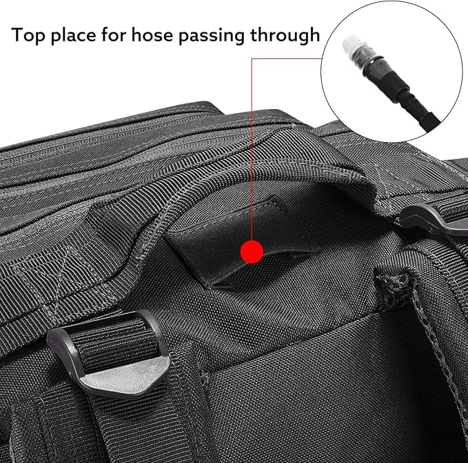 G4Free 45L Military Tactical Backpack 3 Day Assault Survival Molle Pack Bug Out Bag Travel Fishing Backpack Rucksack