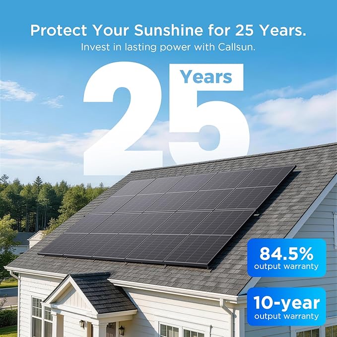 N-Type 16BB 200W Bifacial Solar Panel 200 Watt Solar Panel for 12V Battery Systems 25% High Efficiency Dual-Module Parallel Anti-Shade Design for RV Van Marine Home Rooftop Off-Grid