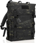 Xtreme Sight Line ~ Recon Ruck ~ Signal-Blocking Tactical Backpack for Laptops and Mid-Size Electronics ~ Tracking/Hacking Defense ~ 1000D Nylon ~ Midnight MultiCam