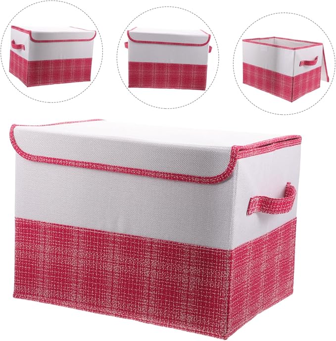 Sundries Storage Case High-end Non-woven Fabric Double Lid Closets Organizer Housewarming