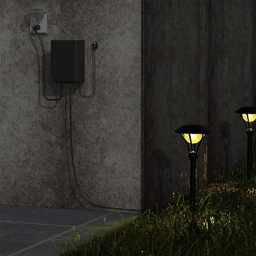 Malibu Power Pack 200watt Low-Voltage Weatherproof Transformer with Photo Sensor for Low-Voltage Landscape Lighting