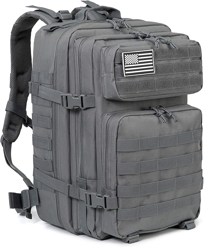 QT&ampQY 45L Tactical backpack &amp Tactical Toiletry Bag