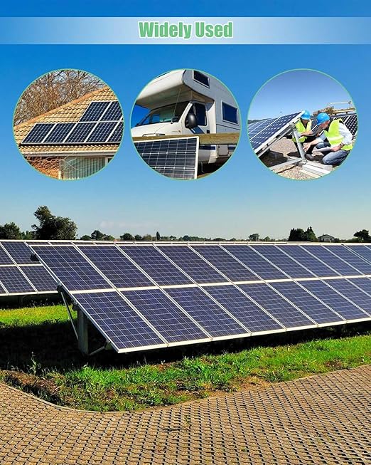 32 Amp 2 Strings Solar Disconnect Switch with DC1000V Lightning Surge Protector Arrester and IP65 Waterproof 2 in 2 Out Solar PV Combiner Breaker Box for Outdoor Solar Panel System