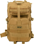 Seibertron Falcon Water Repellent Hiking Camping Backpack Compact Pack Summit Bag Khaki 37L