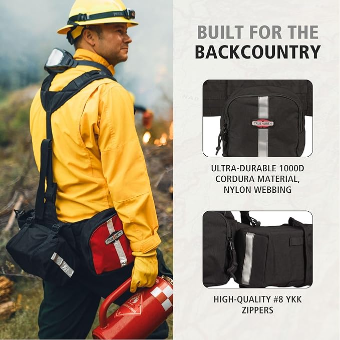 True North Spyder Gear Wildland Fire Pack Engine Crew Pack 250 cu in Capacity NFPA 1977 Certified