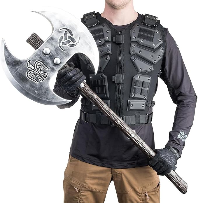 Evike Foam Blaster Replica PU Foam Prop Equips for Cosplay &amp LARP (Model: Viking Axe)