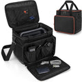 Trunab Travel Carrying Case Compatible with Jackery Explorer 1000/1000 v2 Portable Power Station Storage Bag with Waterproof Bottom and Front Pockets for Charging Cable and Accessories