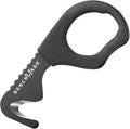 Benchmade - Hook Safety Cutter for Rescue and Tactical Use with Black Rubber Dipped Handle (7 BLKW)