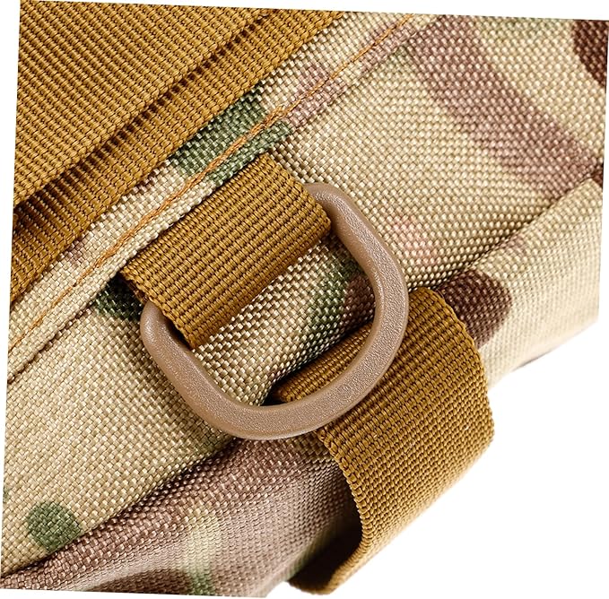 WOONEKY Multi-Purpose Camouflage Chest Pack for Men Lightweight Wear-Resistant Gear Holder Adjustable Fanny Pack for Outdoor Hiking and Running