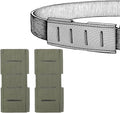 Detachable Horizontal MOLLE Single Module - Hook &amp Loop Adapter for Tactical Waist Rigs Secure Gear with Heavy-Duty Panels