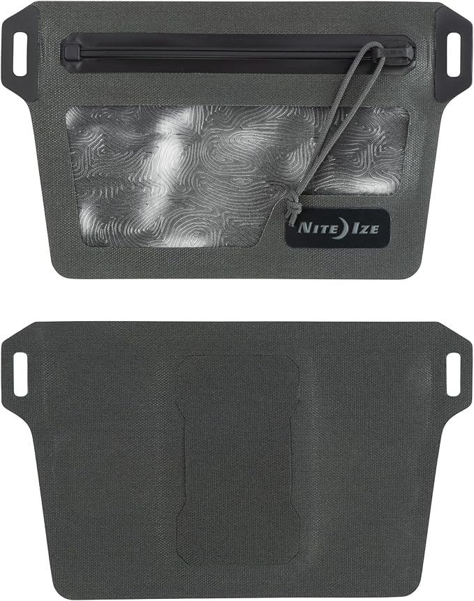 Nite IZE Runoff Waterproof Wallet - Dry Pouch for Tough Trusted Protection - Waterproof Wallet for Beach Trips &amp Outdoor Activities - Tested Dustproof and Waterproof to IP67