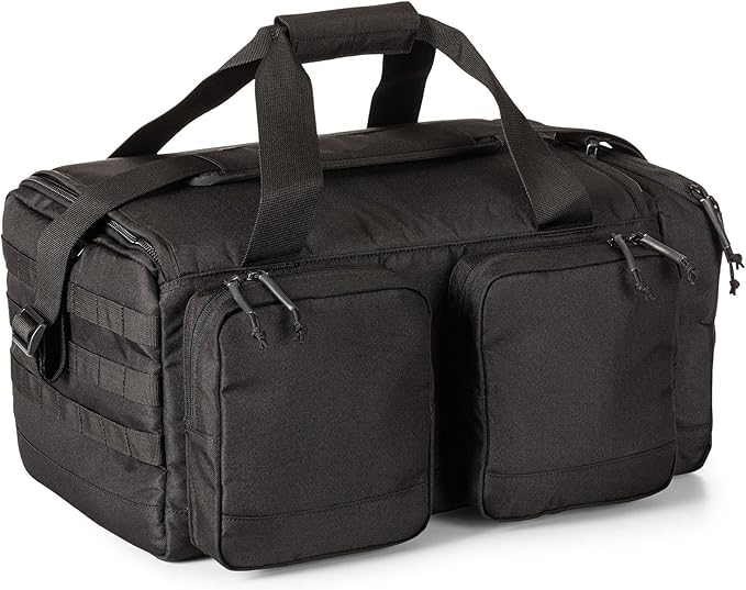 5.11 Tactical Range Ready Trainer Bag Molle Duffle Pack with Shoulder Strap for Secure EDC Training Storage &amp Competition Style 56567ABR