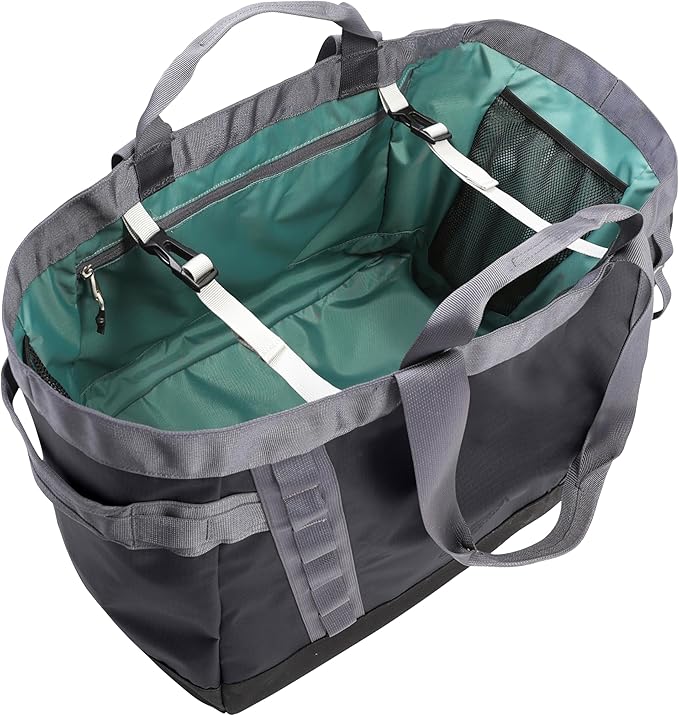 Cascade Mountain Tech Large Tote Bag with Compartments Shoulder Bag for Travel Work Gym
