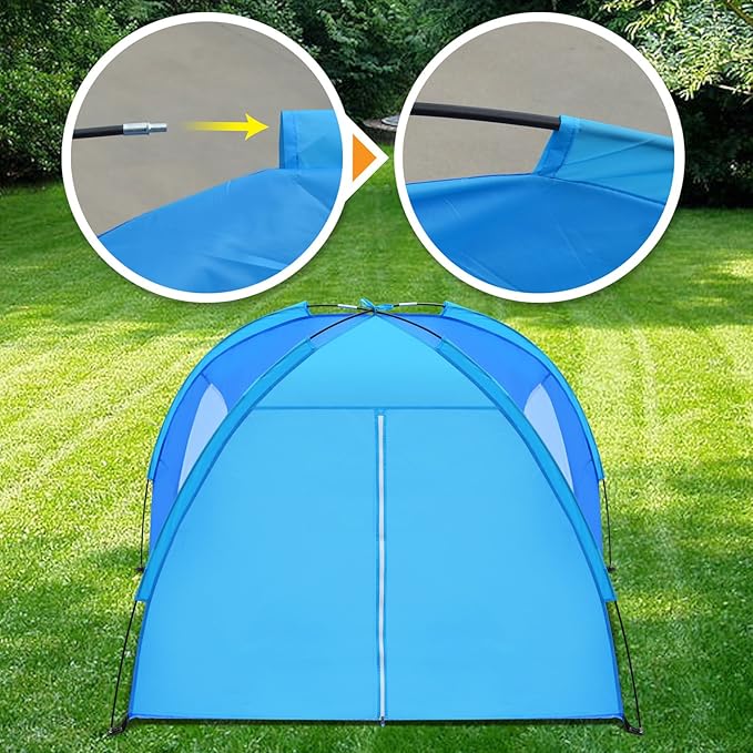 BenefitUSA POP UP Beach Tent Potable Shelter Camping Sun Shade Outdoor Canopy