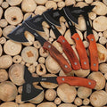 Personalized Groomsmen Hatchets Set for Camping Recreation and Outdoors - Hunting Camping Axe Tactical Hatchet by HomeWetBar