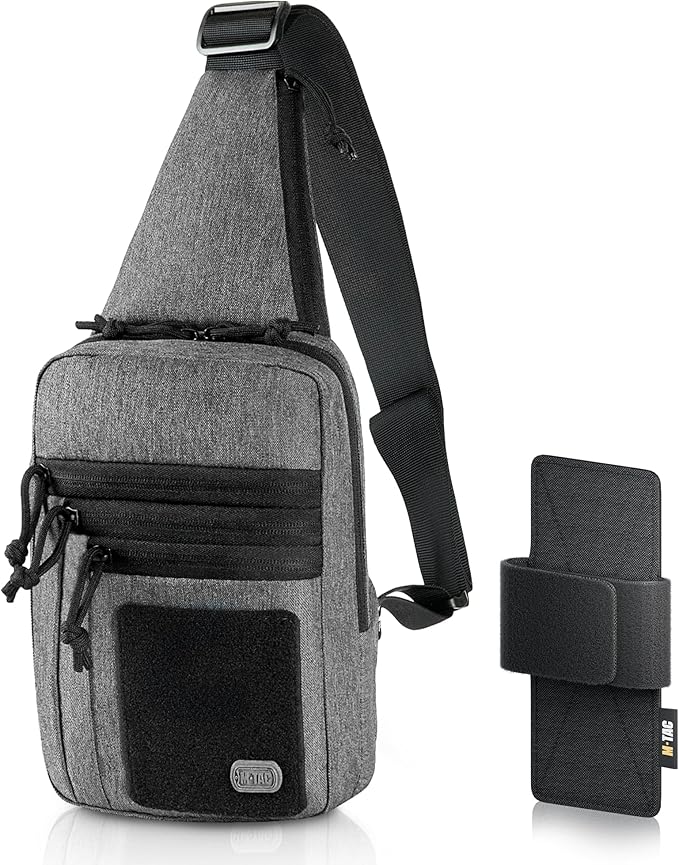 M-Tac CCW Sling Bag for Men &amp Women - EDC Shoulder Bag Tactical - Crossbody Concealed Carry Bag - Mens Chest Pack