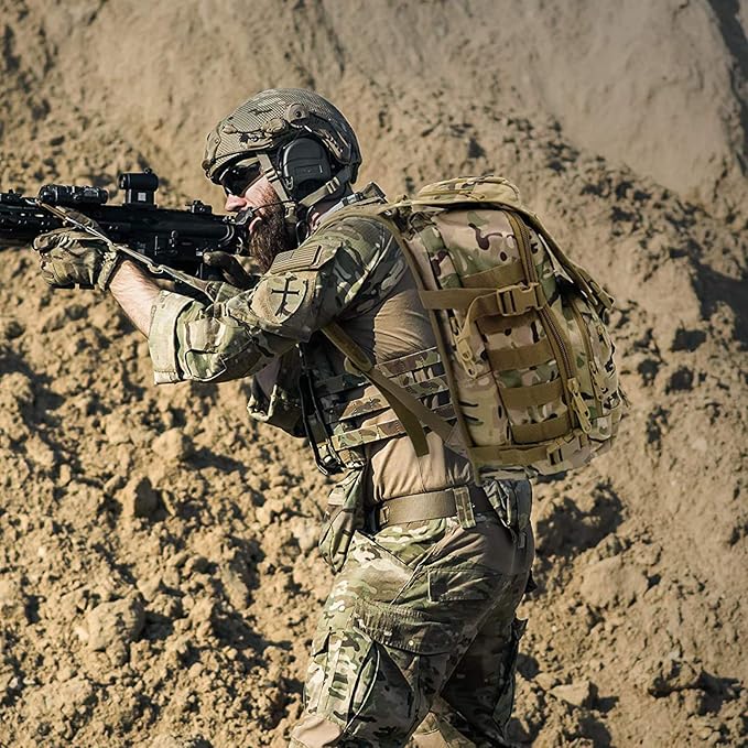 Military Tactical Backpack for Men Survival Army Backpacks for Camping Hiking Trekking